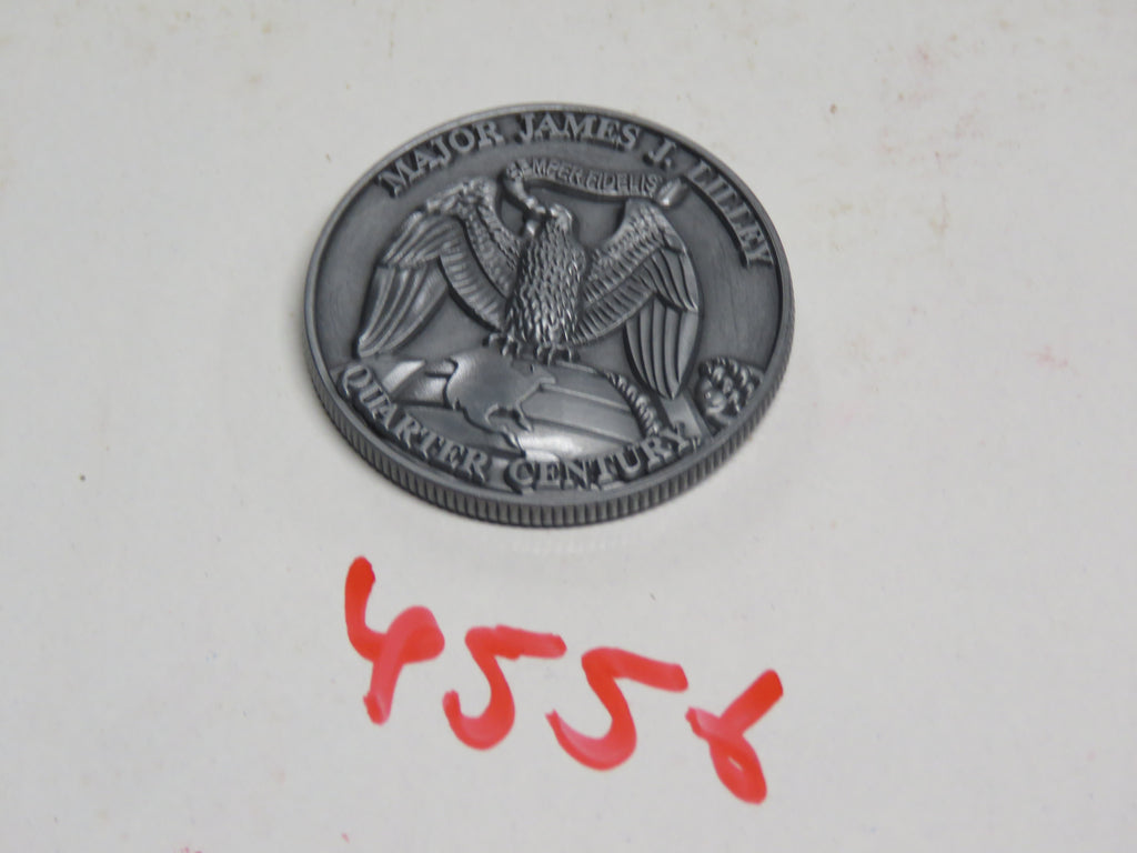 Action Joe Major James J. Lilley 1991-2016 Challenge Coin