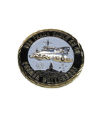U.S. Navy AS 40 USS Frank Cable Capt. A. Alarcon Challenge Coin