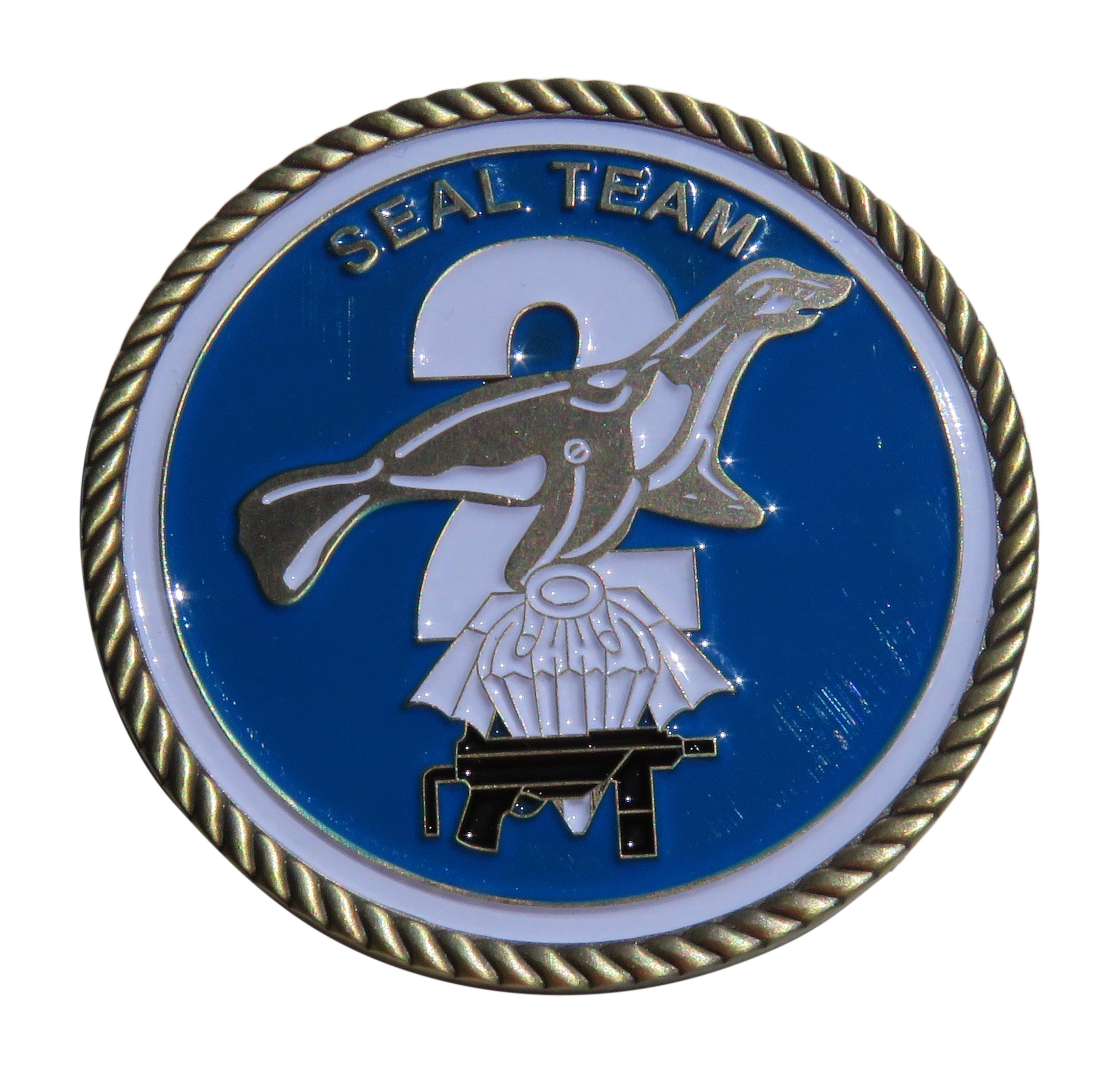 US Navy Seal Team Two Challenge Coin-Number 23