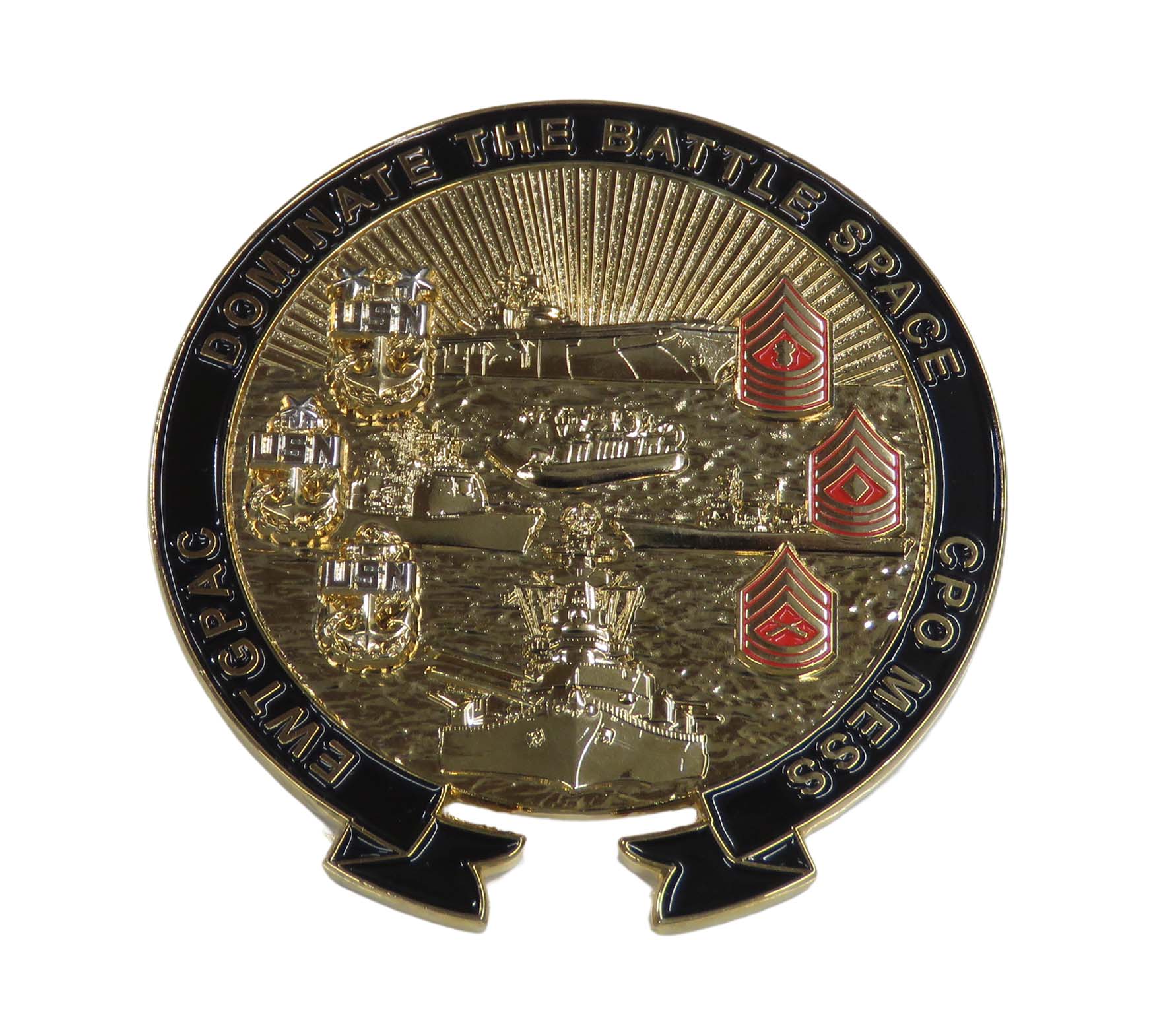 U.S. Navy/USMC Expeditionary Warfare Training Group Pacific Challenge Coin
