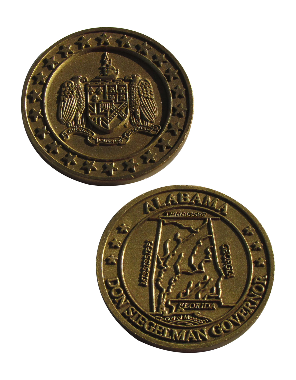 Alabama Don Sielgelman Governor Challenge Coin