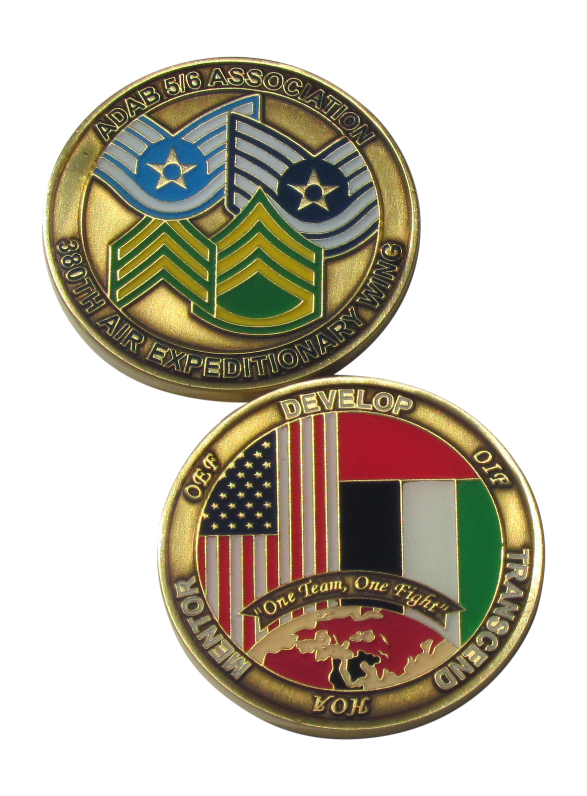 380th Air Expeditionary Wing Challenge Coin