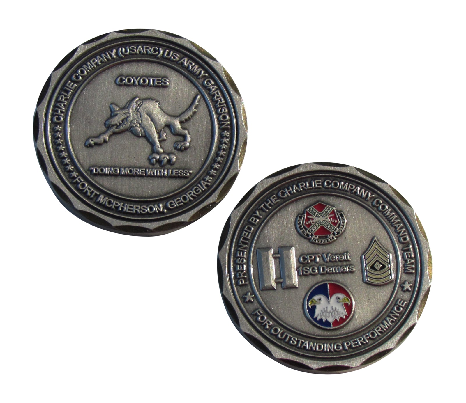 USARC Fort Mcpherson,Georgia Challenge Coin