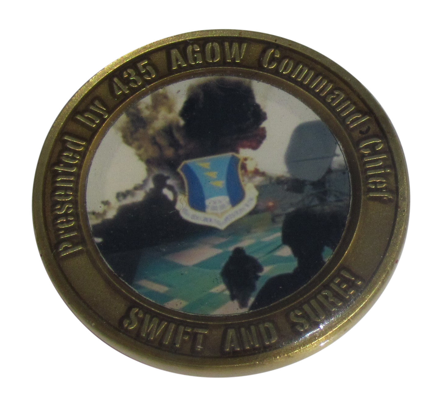 435th Air Ground Operations Wing Challenge Coin