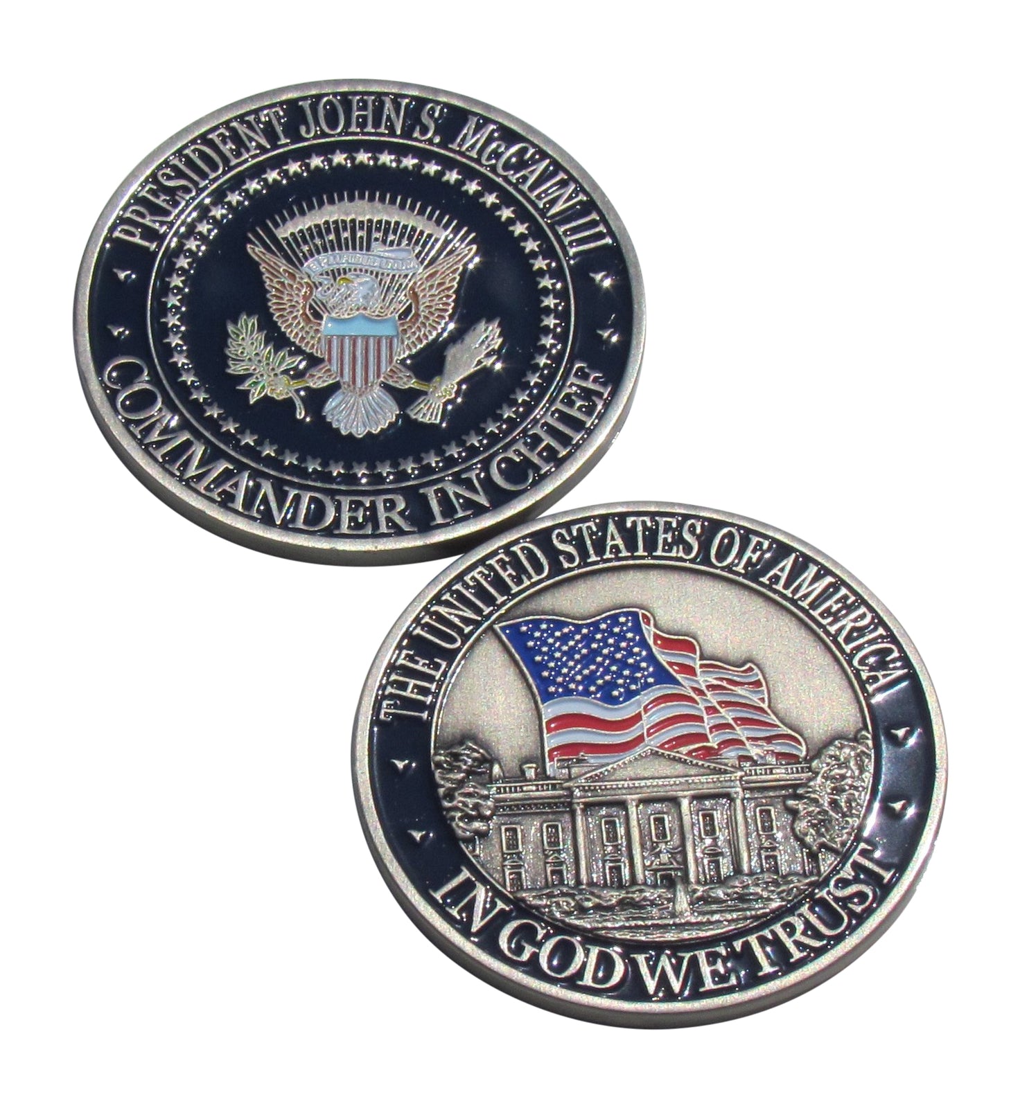 President John S. McCain III Challenge Coin