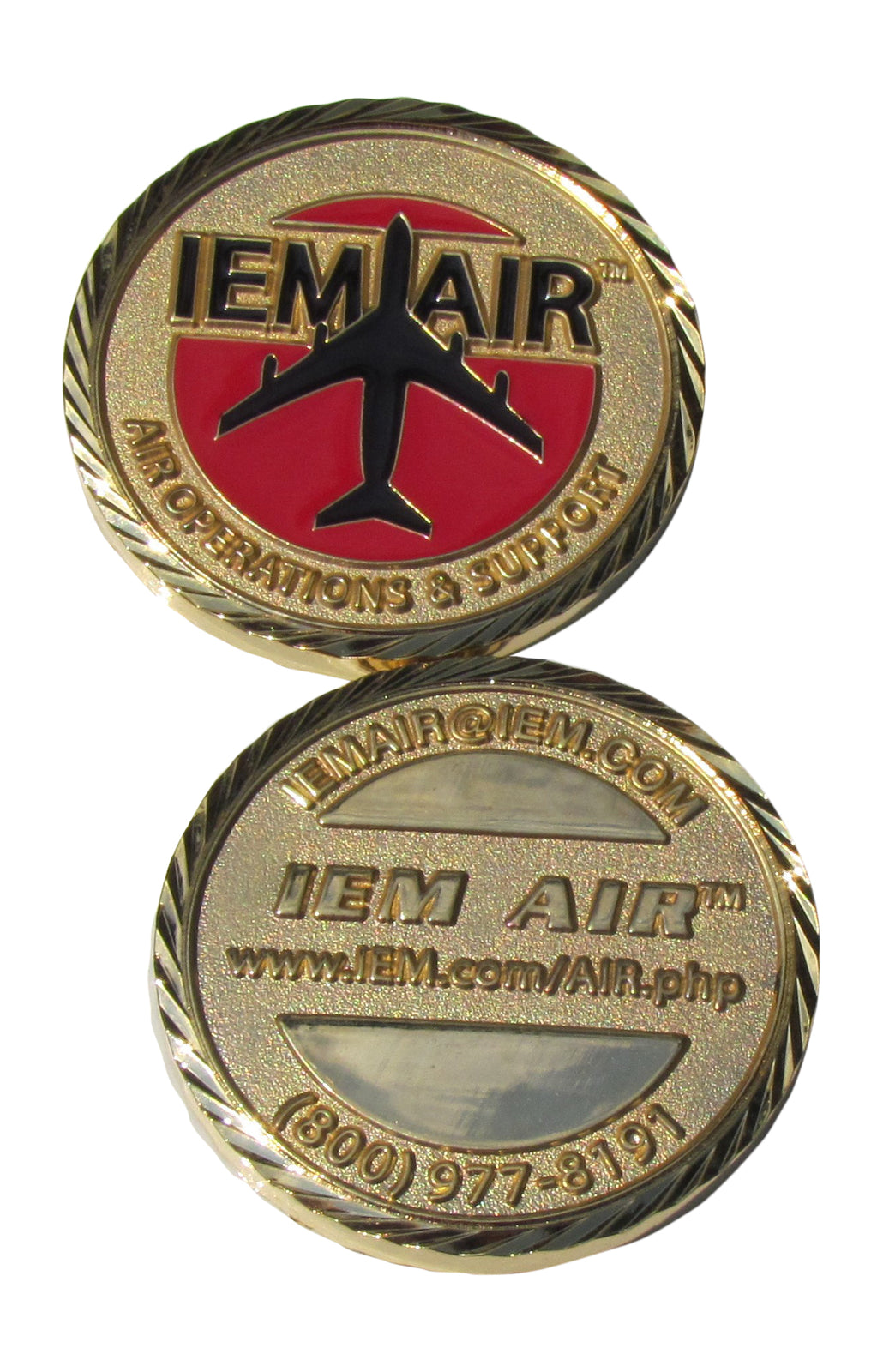 IEM Air Operation And Support Challenge Coin
