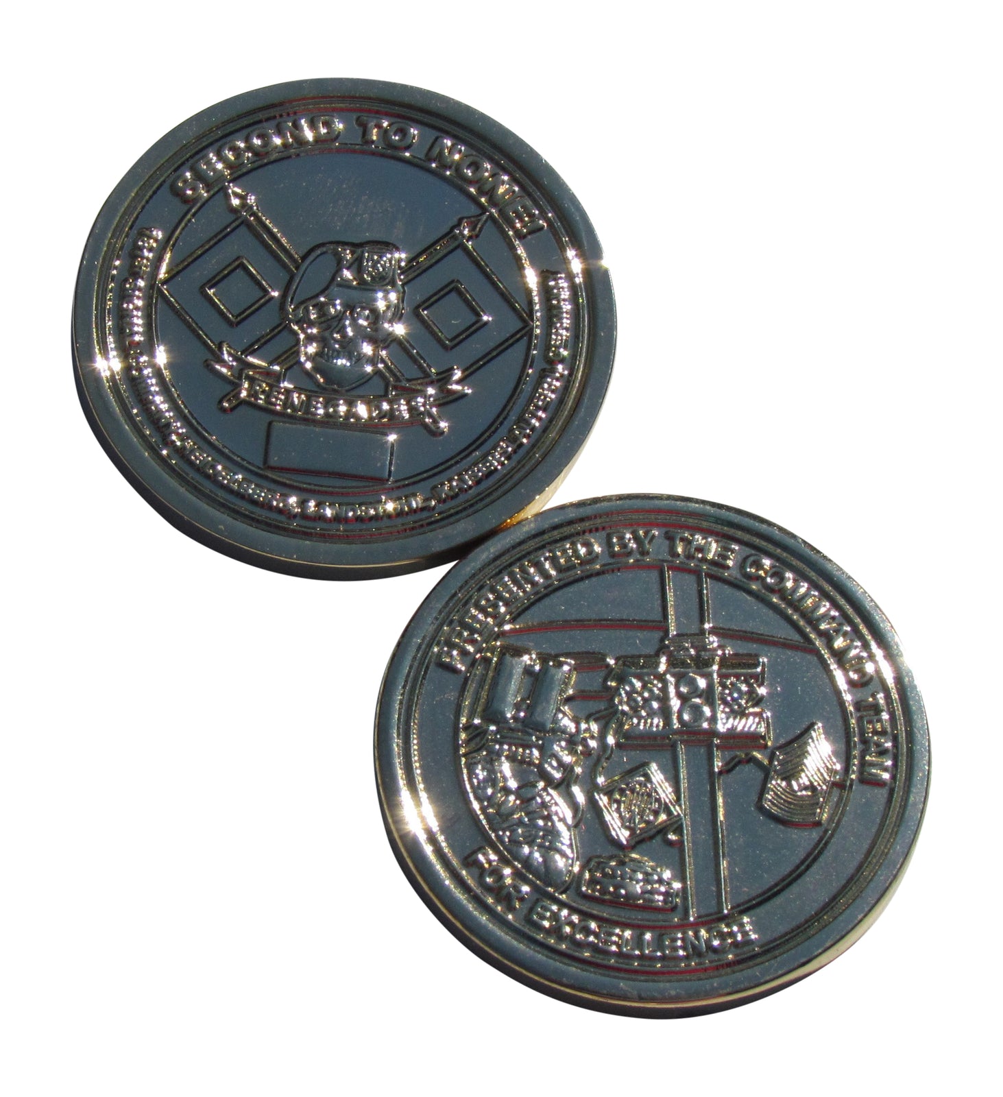 US Army Second to None  Challenge Coin
