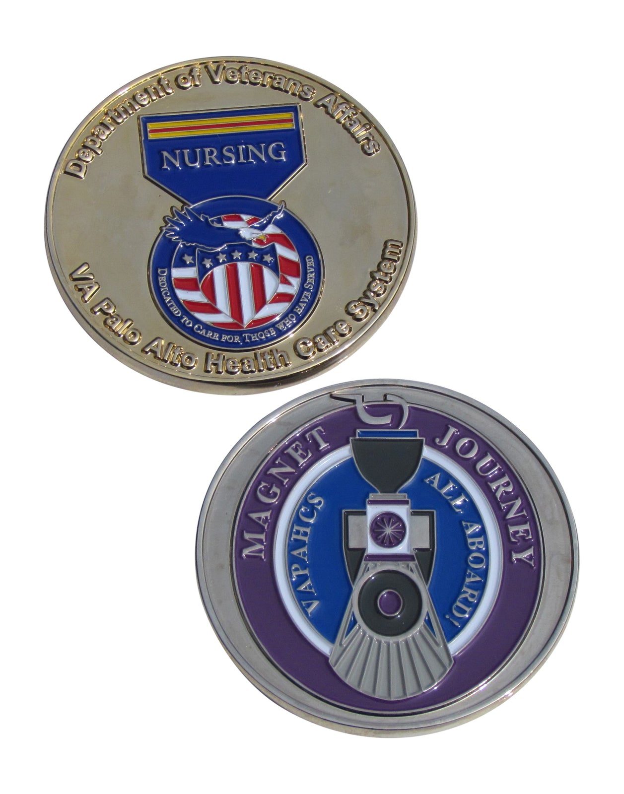 Department Of Veterans Nursing Palo Alto Health Care System Challenge Coin