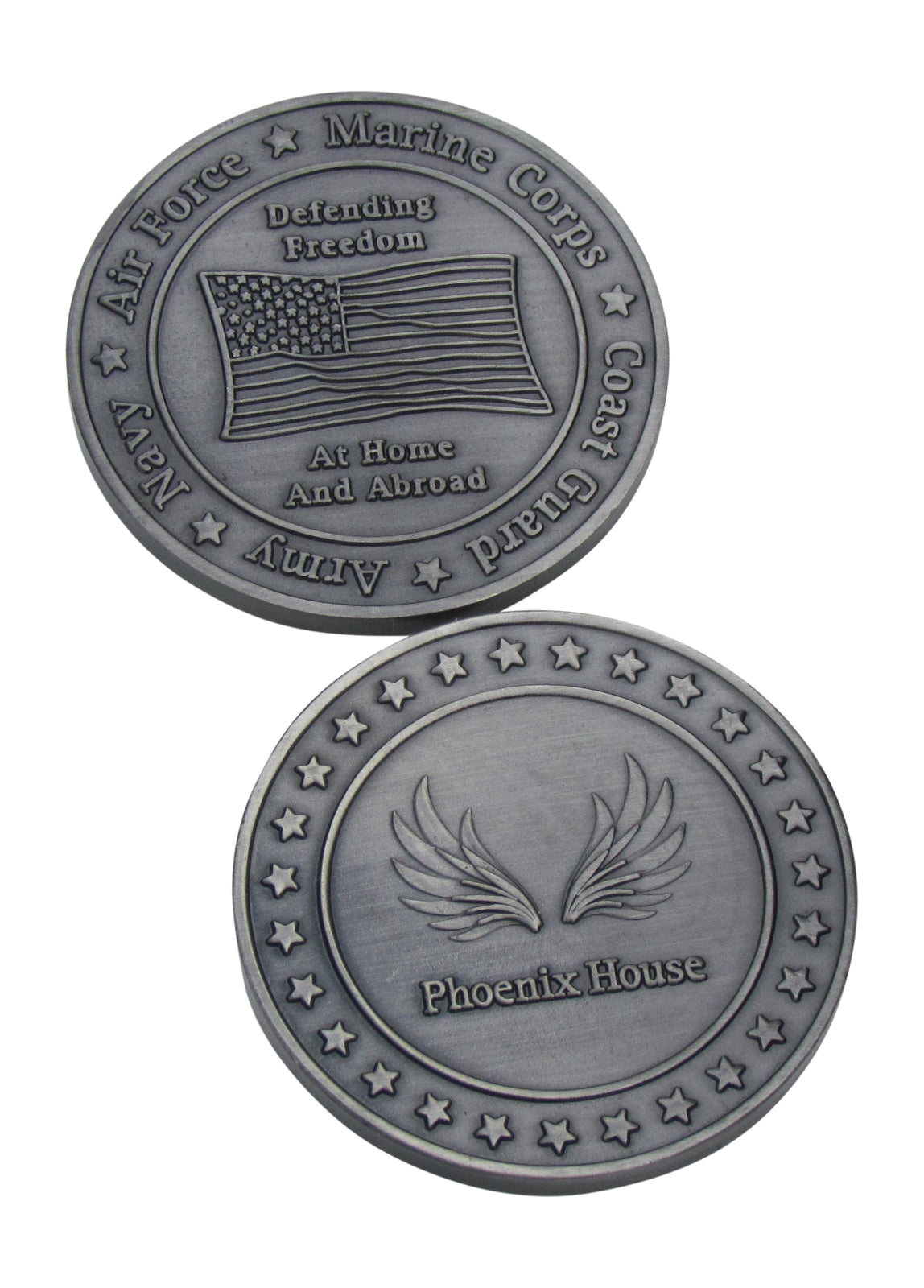 Navy Air Force Marine Corps, Phoenix House Challenge Coin