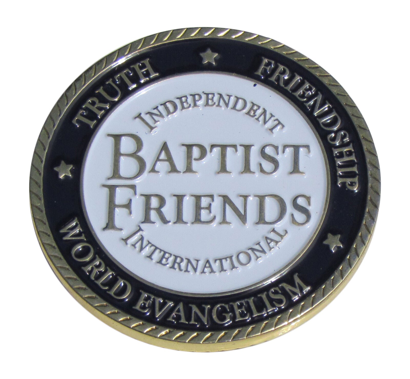 World Evangelism Second Year 2011 Challenge Coin
