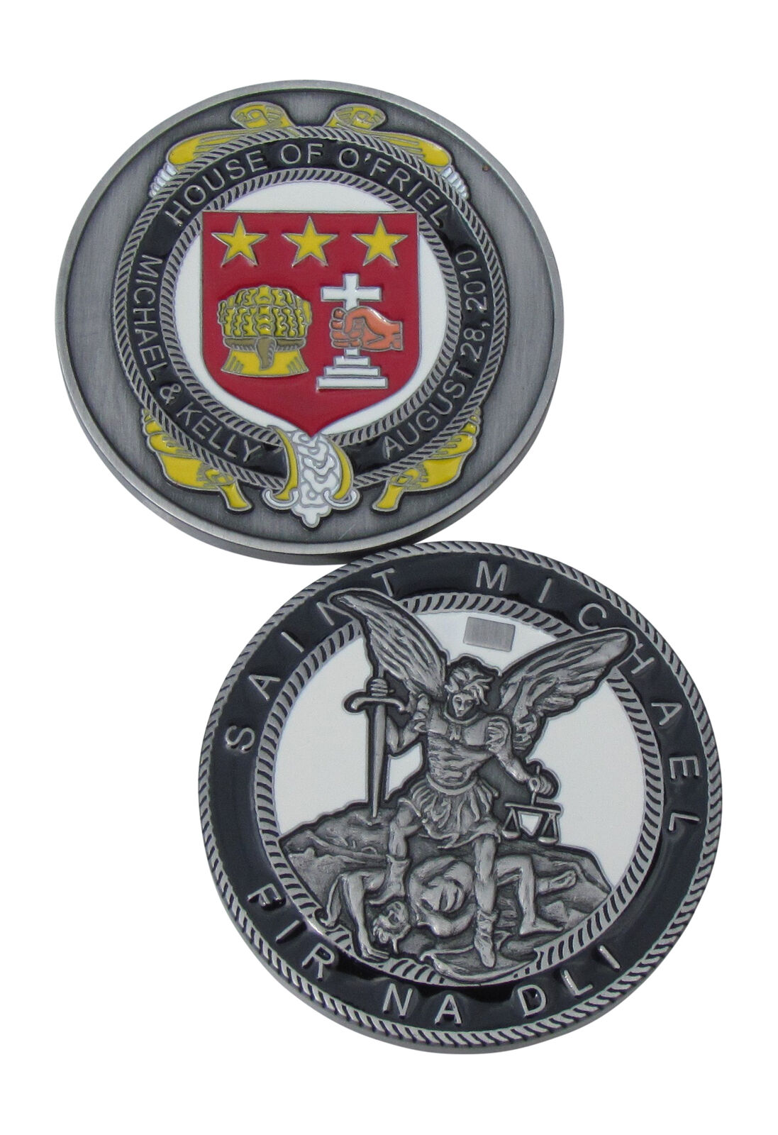 House of O'Friel Michael &Kelly August 28,2010 Challenge Coin