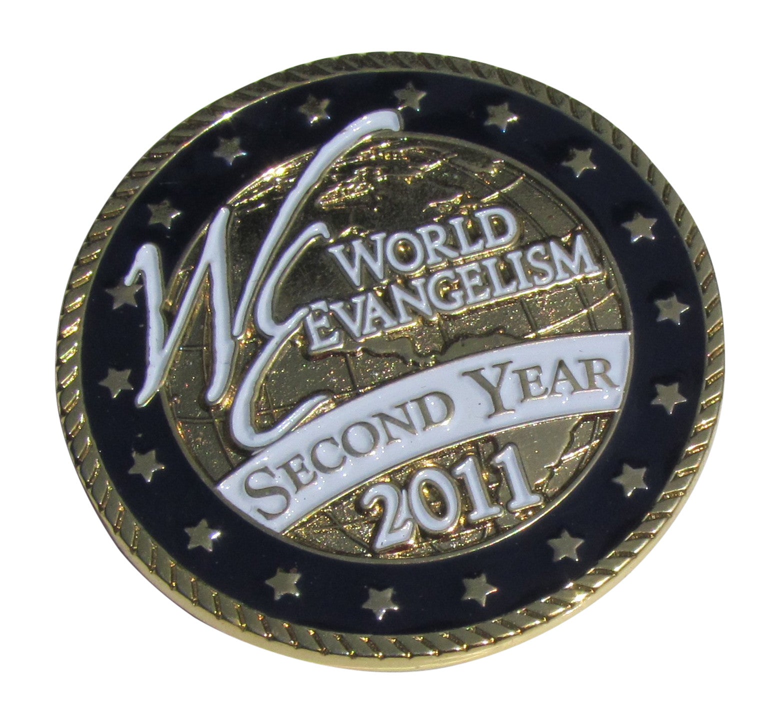 World Evangelism Second Year 2011 Challenge Coin