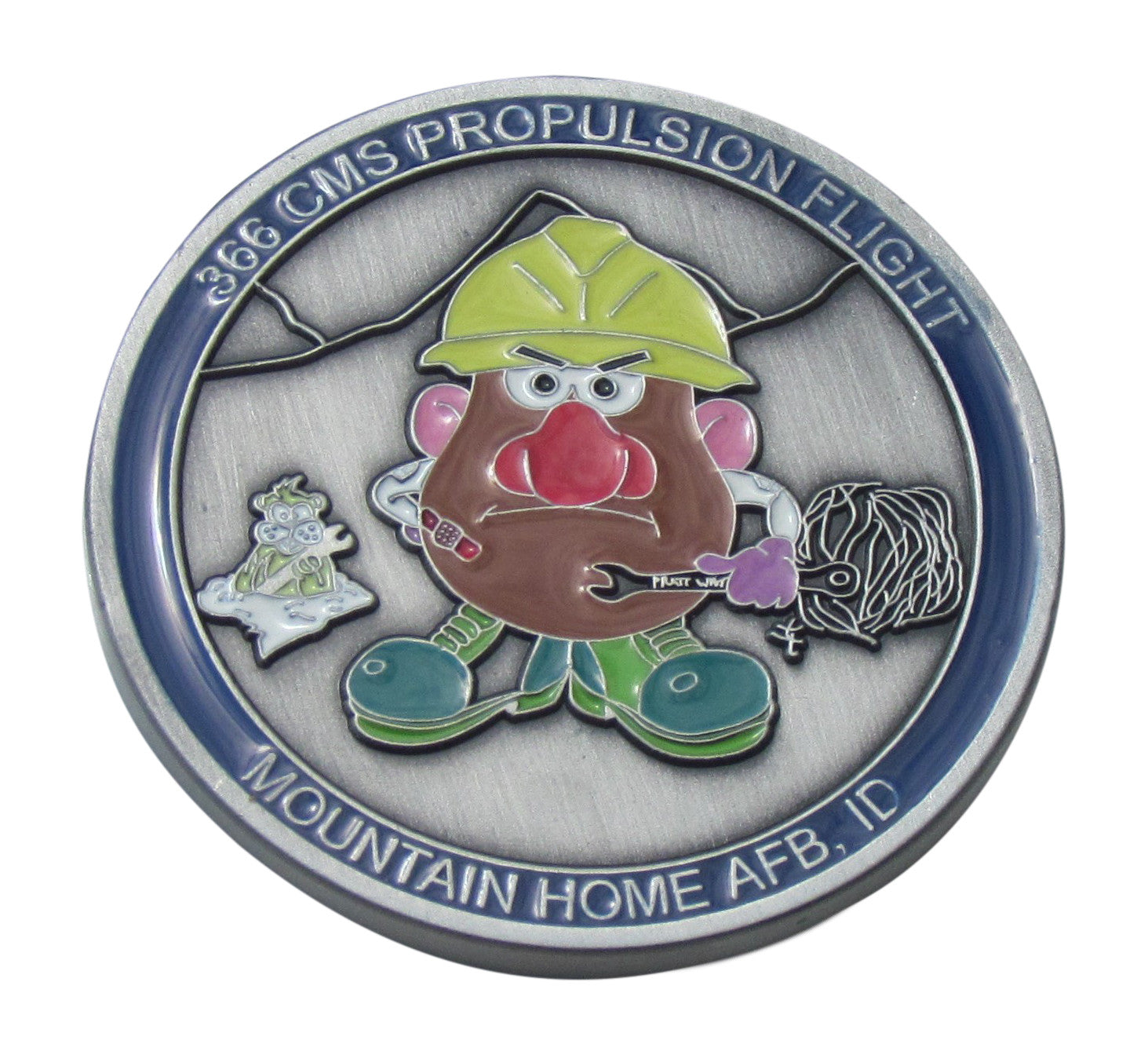 366 CMS Propulsion Flight Mountain Home AFB,ID Challenge Coin