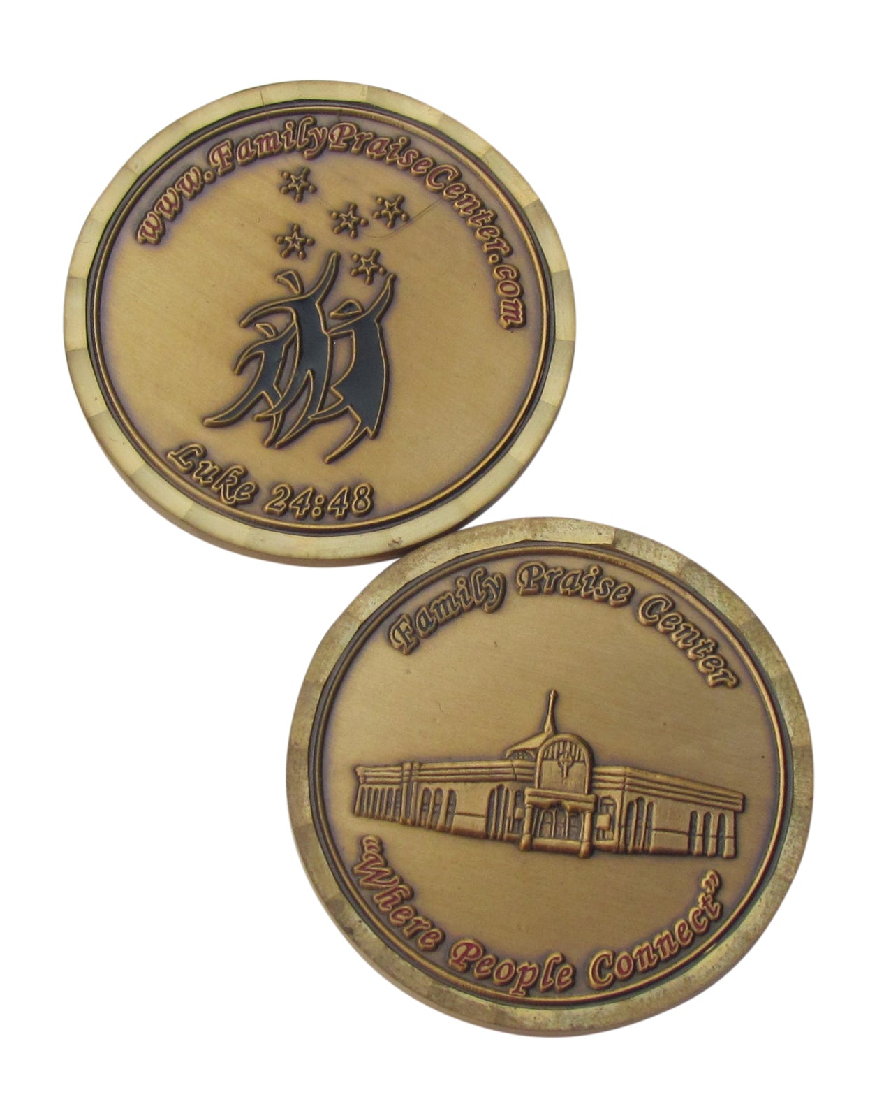 Family Praise Center  Challenge Coin