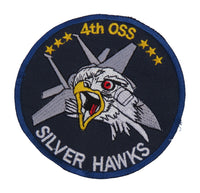 US Air Force 4th OSS Silver Hawks Patch