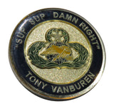 US Air Force Tony Vanburen Challenge Coin