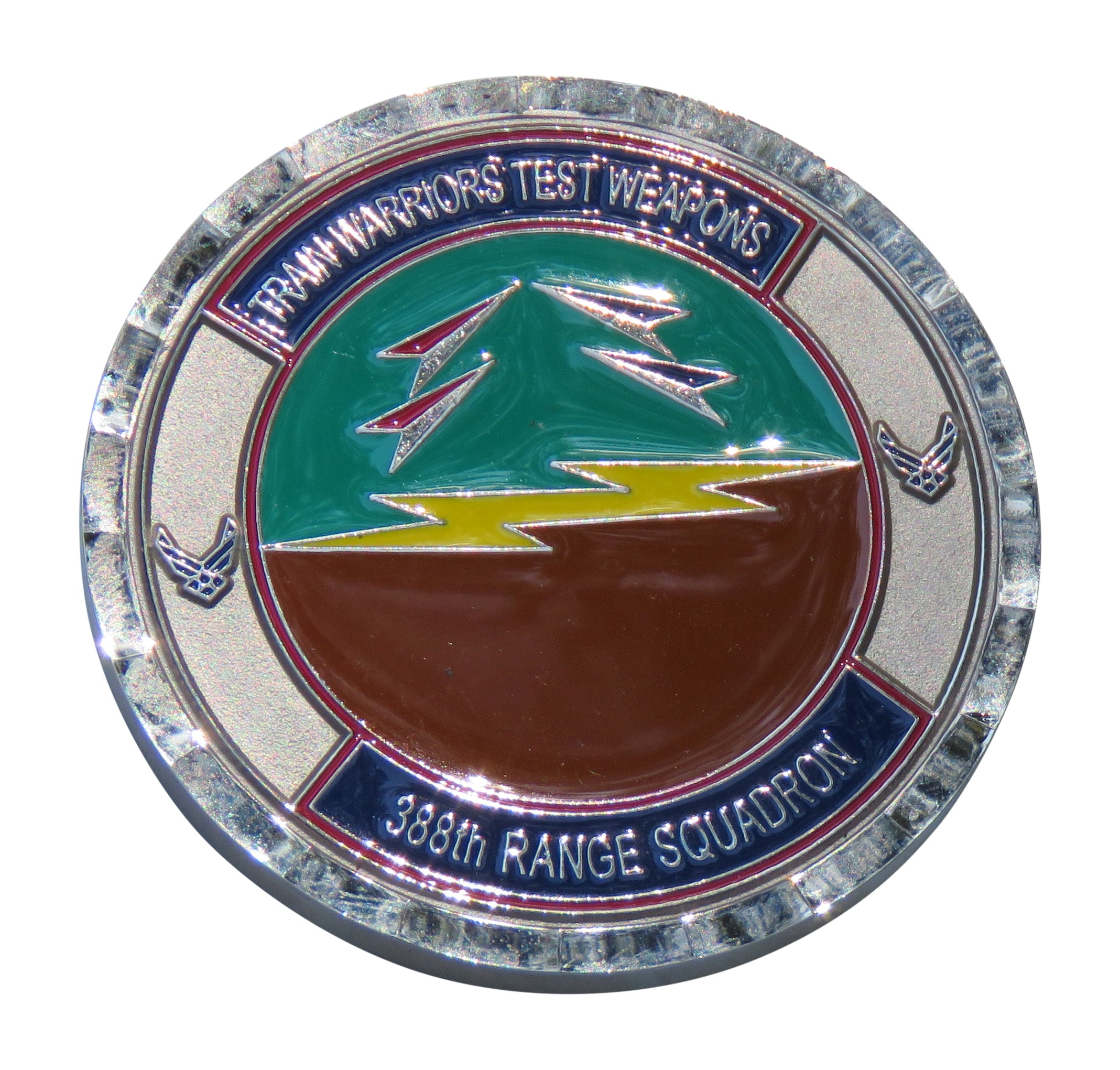 US Air Force 338th Range Squadron Challenge Coin
