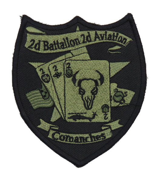 US Army 2D Battalion 2D Aviation Comanches Patch