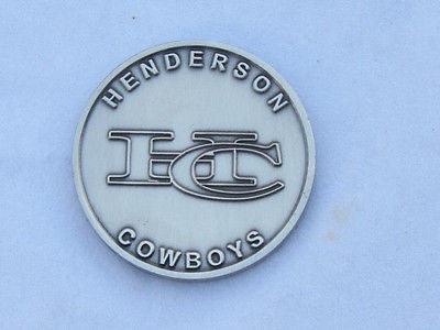 Henderson Cowboys 2011 NYS National Champs Challenge Coin