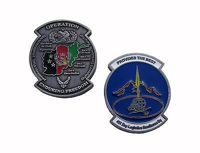 Logistics Readiness Challenge Coins