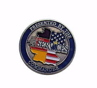 US Air Force 86th Services Combat Support and Community Service Challenge Coin