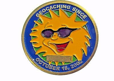 Sunshine Gang Geocaching Jenison MI Challenge Coin