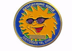 Sunshine Gang Geocaching Jenison MI Challenge Coin