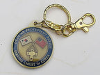 US Air Force Protestant Parish Osan Air Base Key Chain Challenge Coin