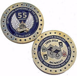US Air Force 24th Annual Gathering of the Chiefs 55 years Challenge Coin