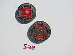 US Army 7227th Medical Support Unit Presented for Excellence Challenge Coin