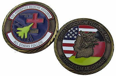 US Air Force 52d Aerospace Medicine Squadron Challenge Coin