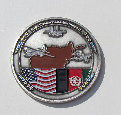 455th Expeditionary Mission Support Group Challenge coin