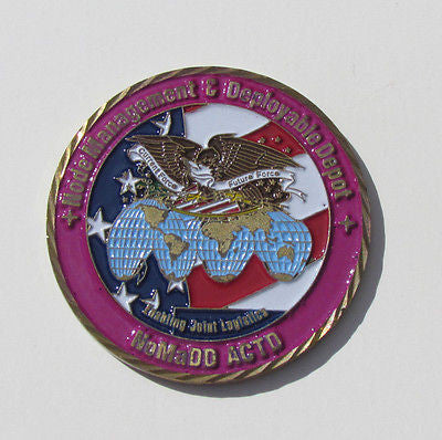 NoMaDD ACTD Node Management Deployable Depot Challenge coin