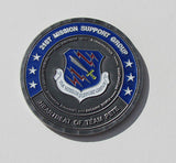 21st Mission Support Group Heartbeat of Team Pete Challenge coin
