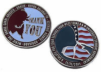 Salute For Your Service From West Texas A&M University Challenge Coin