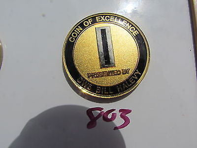 US Army Excellence Coin CW5 Bill Halevy Challenge Coin