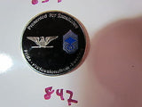 US Air Force 799th Air Base Group Presented for Excellence Challenge Coin