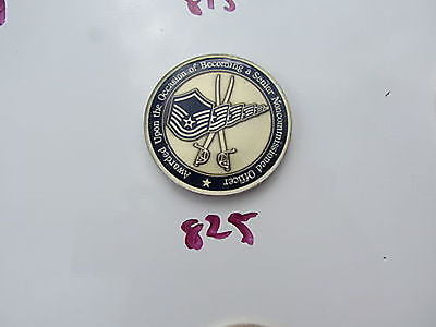 US Air Force 917th Wing Becoming a Senior Noncommissioned Challenge Coin