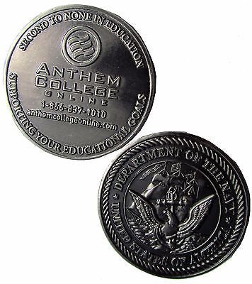 US Navy Anthem College Online Challenge Coin