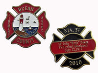 Ocean County Fireman's Association Challenge Coin