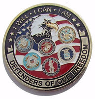 Our Community Salutes Defenders of Our Freedome Challenge Coin