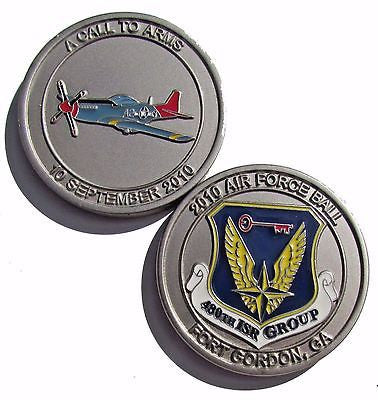 USAF 2010 Air Force Ball 480th ISR Group Challenge Coin
