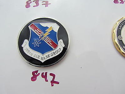 US Air Force 799th Air Base Group Presented for Excellence Challenge Coin
