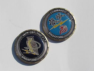 USAF 497th CST TNG FLT Combat Training Flight Challenge Coin