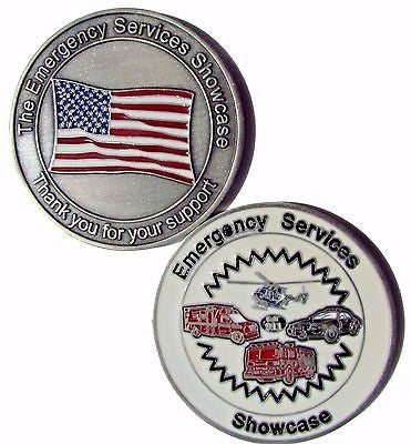 Emergency Services Showcase Challenge Coin