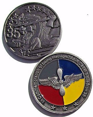 Cadet Squadron 35 Commemoration Challenge Coin