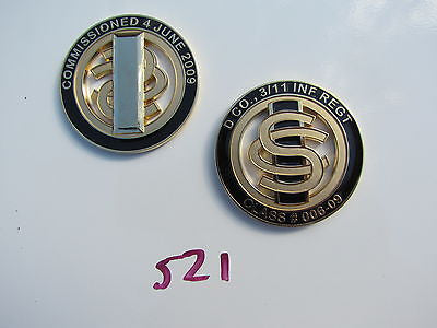 US Army 11th Infantry Regiment Class #006-09 Challenge Coin
