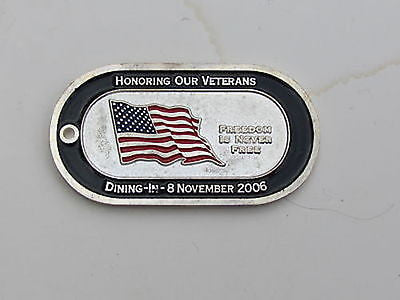 US Marine Corps Honoring Our Veterans Challenge Coin