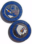 US Air Force Colorado Springs Area Chief's Group Challenge Coin