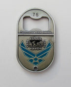 US Air Force Fuels Mobility Support  Bottle Opener Challenge Coin